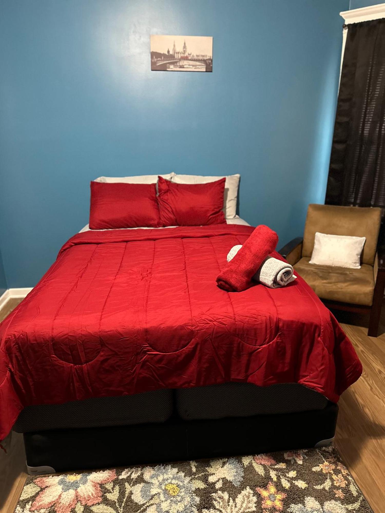 Fidelia Garnet Room, Queen Bed Minutes From Newark Liberty International Airport And Newark Penn Station Exterior foto